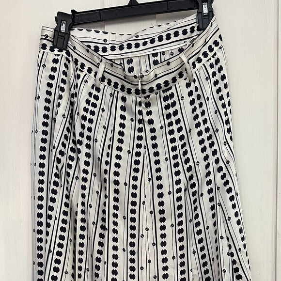 Marella black and white patterned long skirt - Picture 5 of 6
